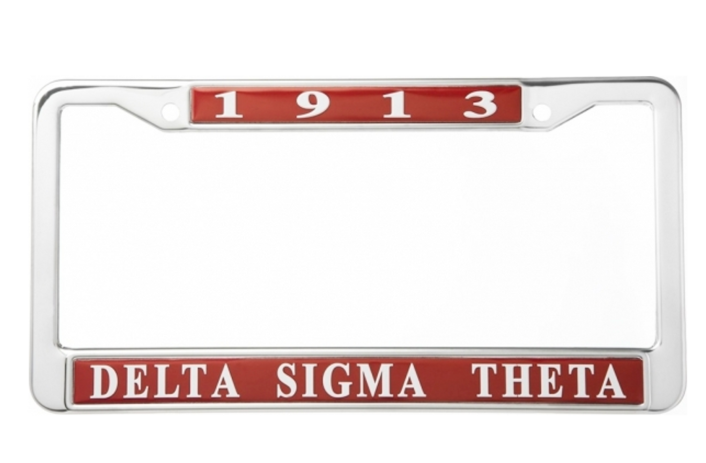 Delta Sigma Theta Metal License Plate Frame