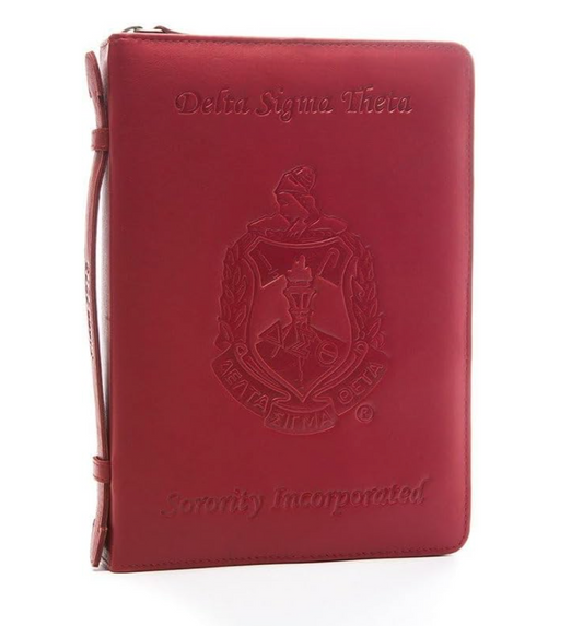 Delta Sigma Theta Ritual Commemorative Bible Cover